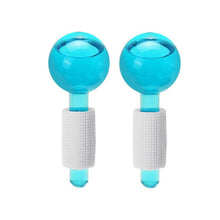 Ice ball face massager for refreshing skin care