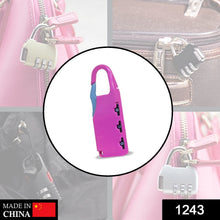 Resettable combination padlock with round shape