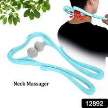 Neck Shoulder Massager, 33×18 cm Portable Relieving the Back for Men Relieving the Waist Women (1 Pc), Gym Equipment