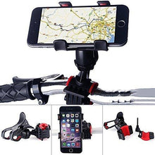 Mobile mount holder for bicycle handlebars