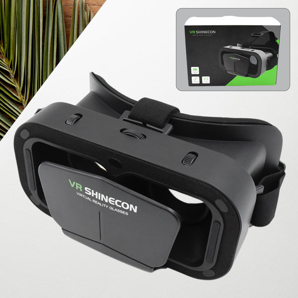 12837 3d Vr Headset Compatible With Iphone  Android Virtual Reality Vr Goggles For 3d Vr Movies Video Games (1 Pc)